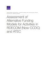 Assessment of Alternative Funding Models for Activities in RDECOM (Now CCDC) and ATEC