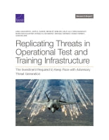 Replicating Threats in Operational Test and Training Infrastructure: The Investment Required to Keep Pace with Adversary Threat Generation