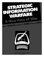 Strategic Information Warfare: A New Face of War