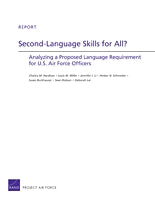 Second-Language Skills for All? Analyzing a Proposed Language Requirement for U.S. Air Force Officers