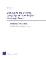 Optimizing the Defense Language Institute English Language Center