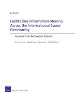 Facilitating Information Sharing Across the International Space Community: Lessons from Behavioral Science