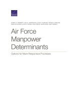 Air Force Manpower Determinants: Options for More-Responsive Processes