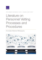 Literature on Personnel Vetting Processes and Procedures: Annotated Selected Bibliography