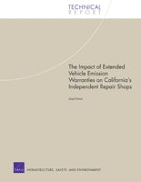 The Impact of Extended Vehicle Emission Warranties on California’s Independent Repair Shops