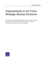 Improvements to Air Force Strategic Basing Decisions
