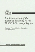 Implementation of the Study of Teaching in the DoDDS - Germany Region
