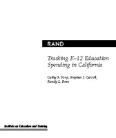 Tracking K-12 Education Spending in California