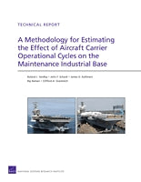 A Methodology for Estimating the Effect of Aircraft Carrier Operational Cycles on the Maintenance Industrial Base