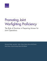 Promoting Joint Warfighting Proficiency: The Role of Doctrine in Preparing Airmen for Joint Operations