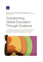 Transforming Global Education Through Evidence: An Evaluation System for the BHP Foundation's Education Equity Global Signature Program