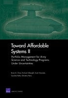 Toward Affordable Systems II: Portfolio Management for Army Science and Technology Programs Under Uncertainties