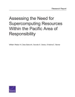 Assessing the Need for Supercomputing Resources Within the Pacific Area of Responsibility