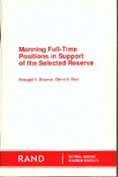 Manning Full-Time Positions in Support of the Selected Reserve