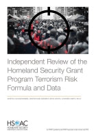 Independent Review of the Homeland Security Grant Program Terrorism Risk Formula and Data