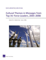 Cultural Themes in Messages from Top Air Force Leaders, 2005-2008