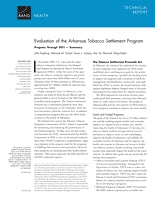 Evaluation of the Arkansas Tobacco Settlement Program: Progress Through 2011 — Summary