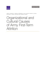 Organizational and Cultural Causes of Army First-Term Attrition