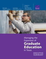 Managing the Expansion of Graduate Education in Texas: Executive Summary