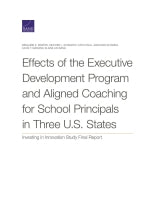 Effects of the Executive Development Program and Aligned Coaching for School Principals in Three U.S. States: Investing in Innovation Study Final Report