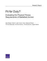 Fit for Duty? Evaluating the Physical Fitness Requirements of Battlefield Airmen