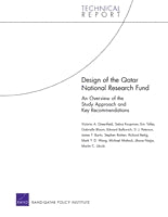 Design of the Qatar National Research Fund: An Overview of the Study Approach and Key Recommendations