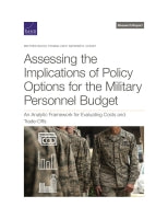 Assessing the Implications of Policy Options for the Military Personnel Budget: An Analytic Framework for Evaluating Costs and Trade-Offs