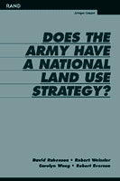 Does the Army Have a National Land Use Strategy?