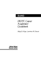 JROTC Career Academies' Guidebook