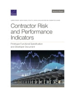 Contractor Risk and Performance Indicators: Prototype Functional Specification and Developer Document