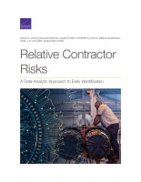 Relative Contractor Risks: A Data-Analytic Approach to Early Identification