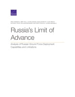Russia's Limit of Advance: Analysis of Russian Ground Force Deployment Capabilities and Limitations