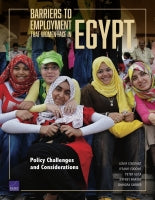 Barriers to Employment That Women Face in Egypt: Policy Challenges and Considerations