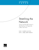 Stretching the Network: Using Transformed Forces in Demanding Contingencies Other Than War
