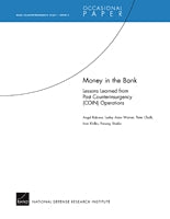 Money in the Bank -- Lessons Learned from Past Counterinsurgency (COIN) Operations: RAND Counterinsurgency Study -- Paper 4